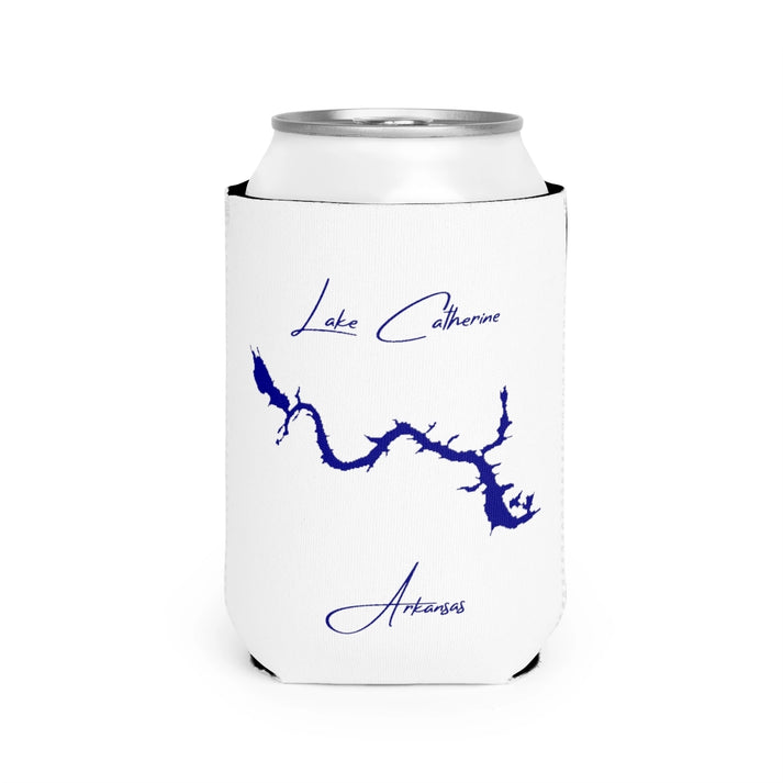Arkansas  Lake  Catherine  Can  Koozie  front  position  view  from  front-2  white.webp