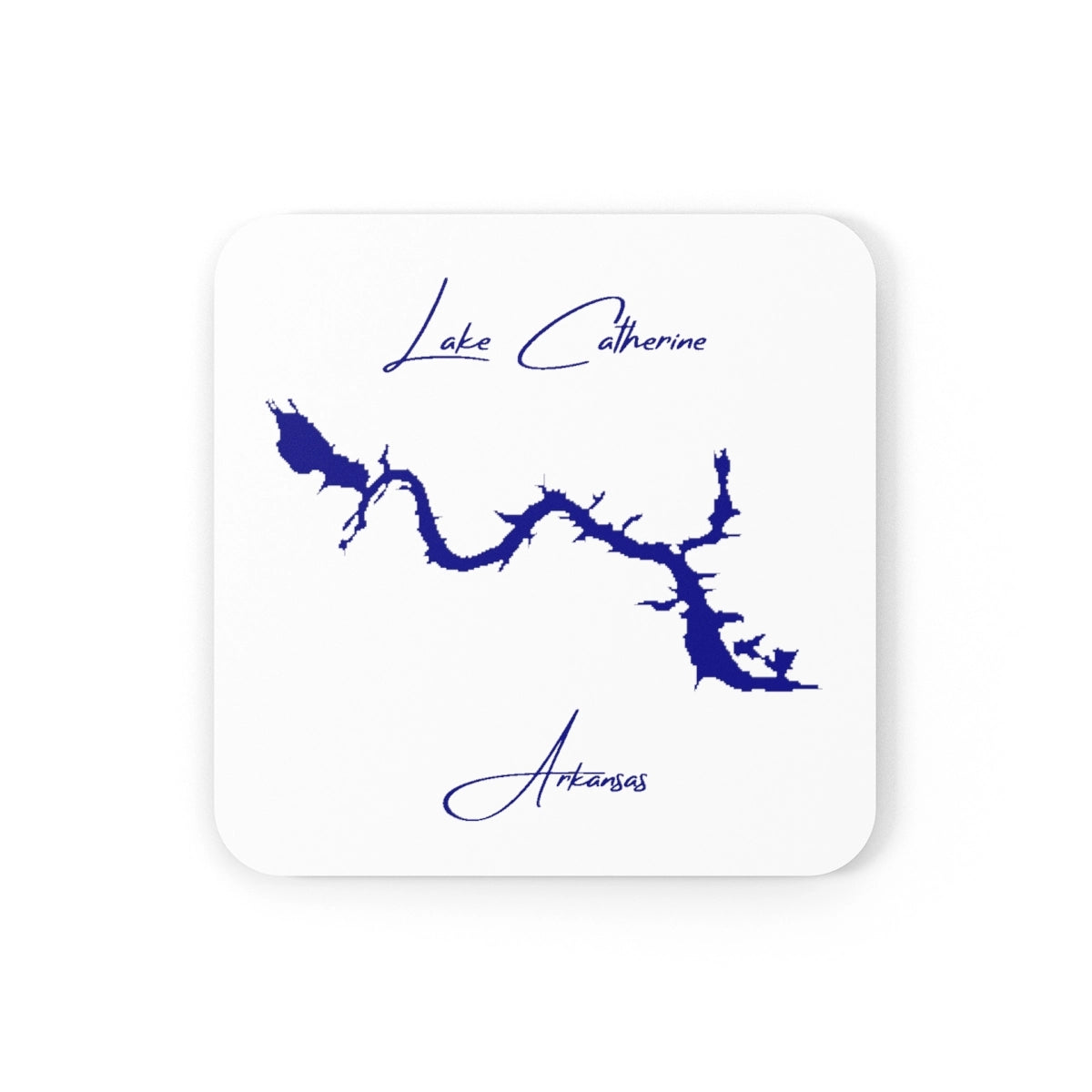 Arkansas  Lake  Catherine  Coaster  Set  front  position  view  from  front  3.75  x  3.75.webp