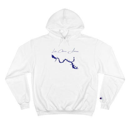 Arkansas  Lake  Catherine  Hoodie  front  position  view  from  front  white.webp