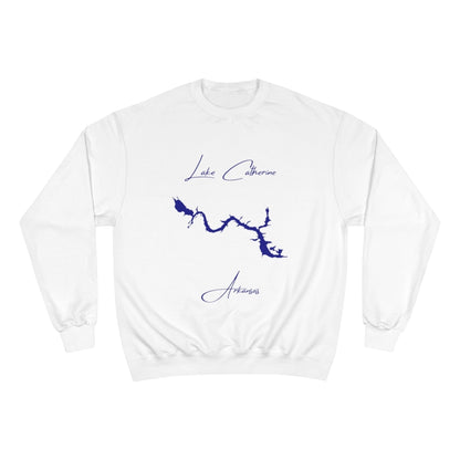 Arkansas  Lake  Catherine  Sweatshirt  front  position  view  from  front  white.webp