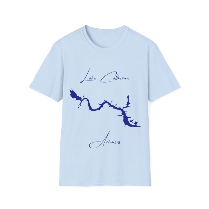 Arkansas  Lake  Catherine  T-shirt  front  position  view  from  front  light  blue.webp