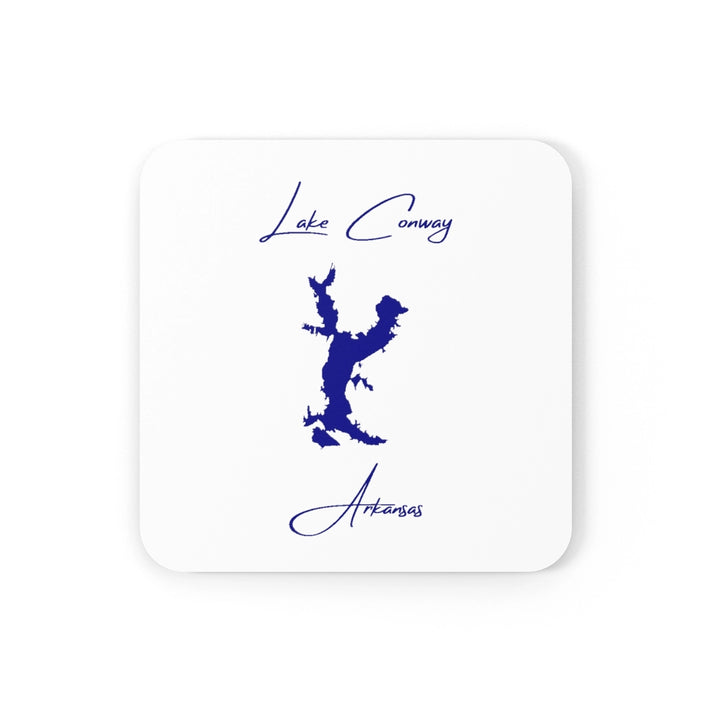Arkansas  Lake  Conway  Coaster  Set  front  position  view  from  front  3.75  x  3.75.webp