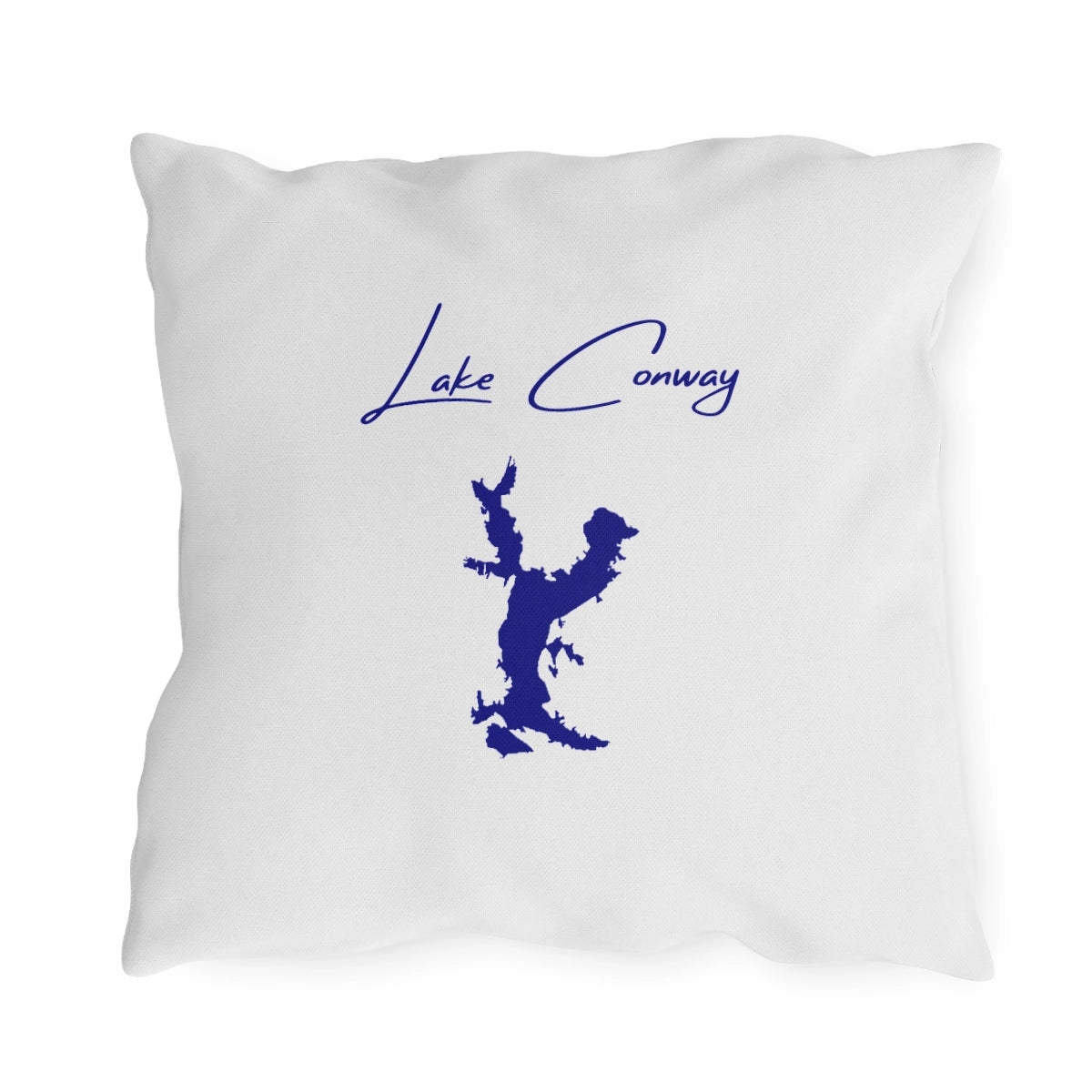 Arkansas  Lake  Conway  Outdoor  Pillow  back  position  view  from  back  18  x  18.webp