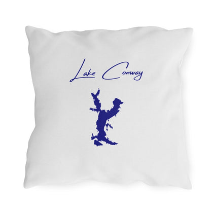 Arkansas  Lake  Conway  Outdoor  Pillow  back  position  view  from  back  18  x  18.webp