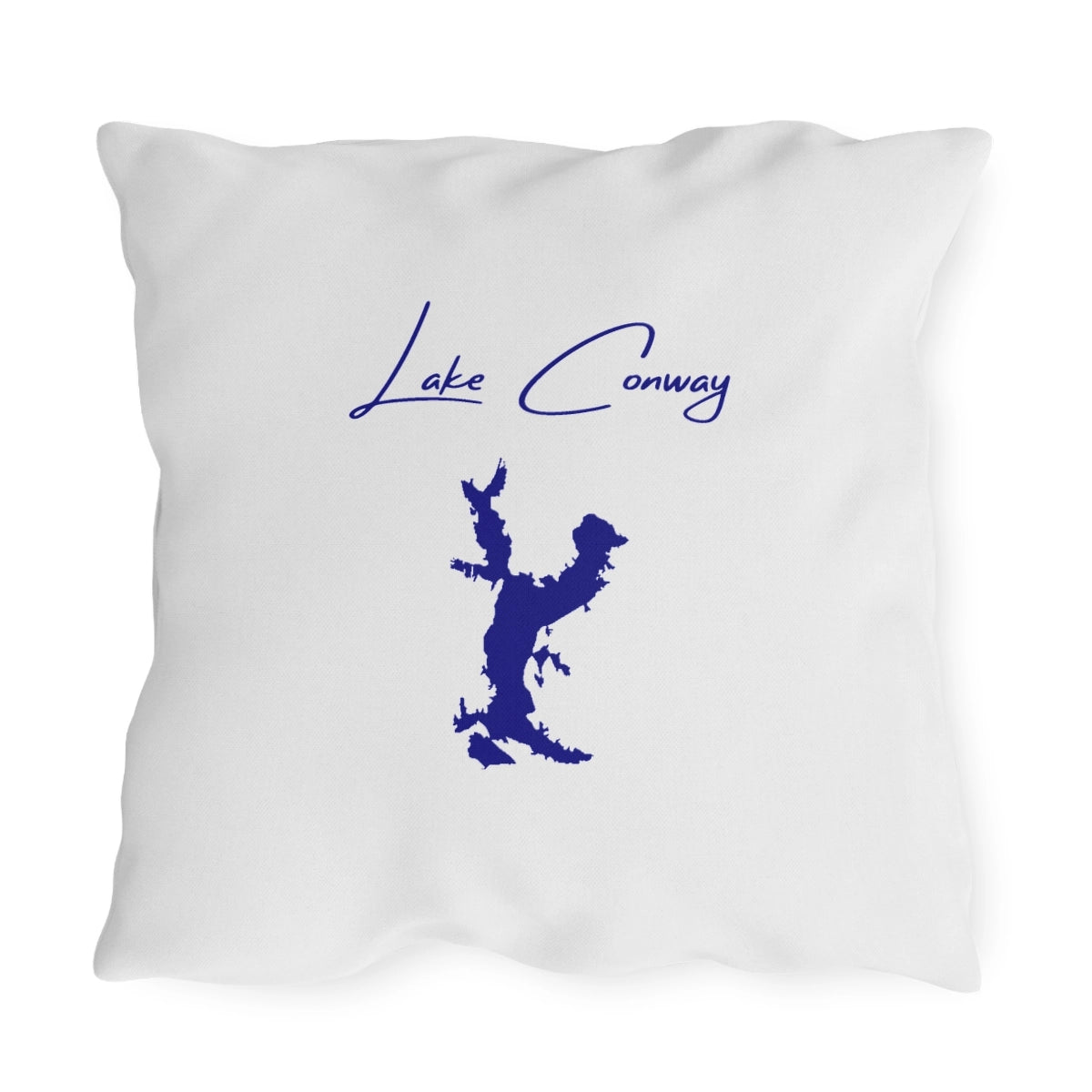 Arkansas  Lake  Conway  Outdoor  Pillow  back  position  view  from  back  20  x  20.webp