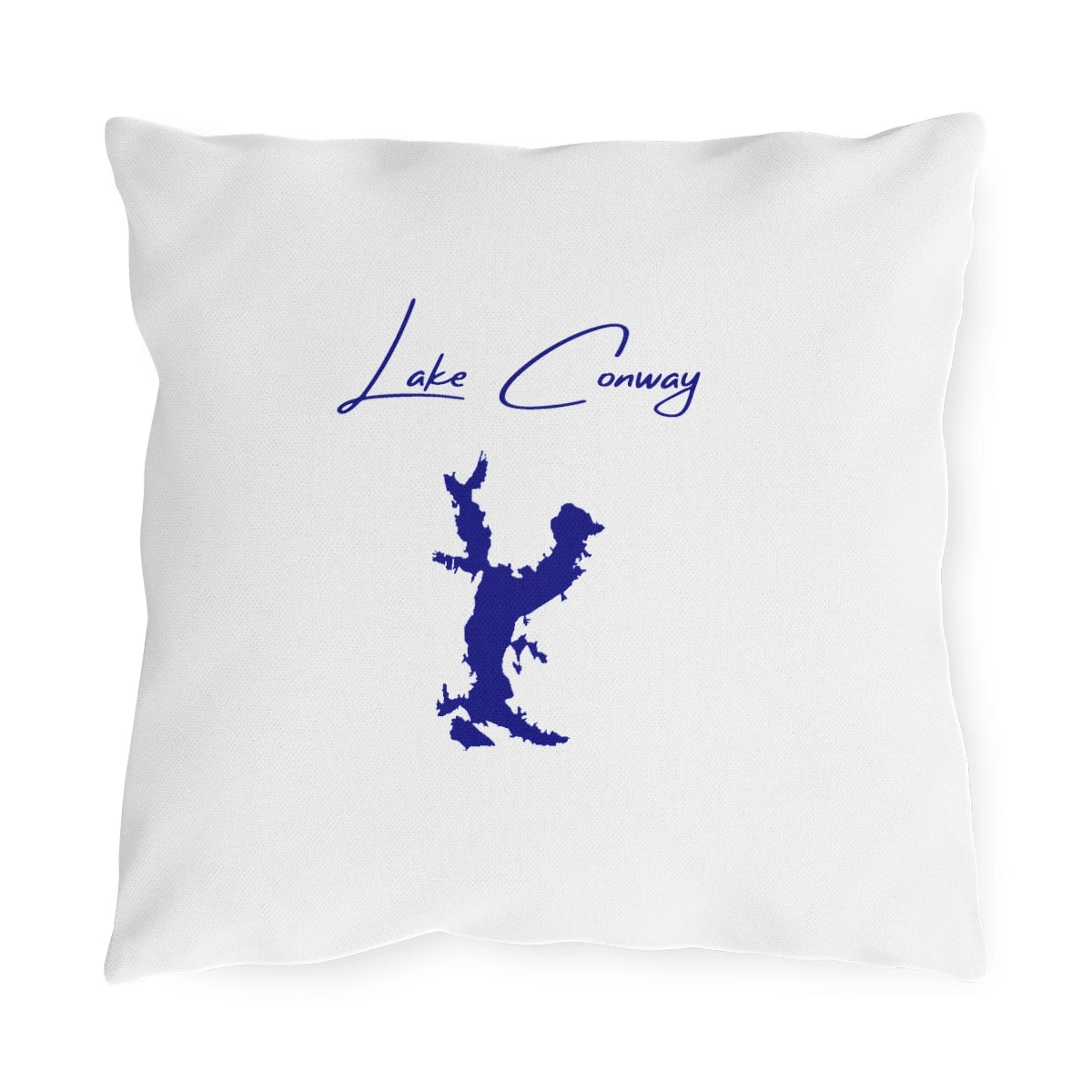 Arkansas  Lake  Conway  Outdoor  Pillow  front  position  view  from  front  16  x  16.webp