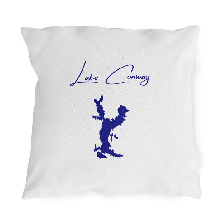 Arkansas  Lake  Conway  Outdoor  Pillow  front  position  view  from  front  18  x  18.webp