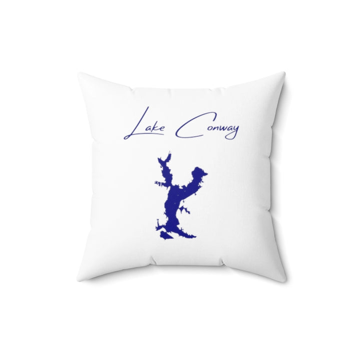 Arkansas  Lake  Conway  Pillow  front  position  view  from  back  16  x  16.webp