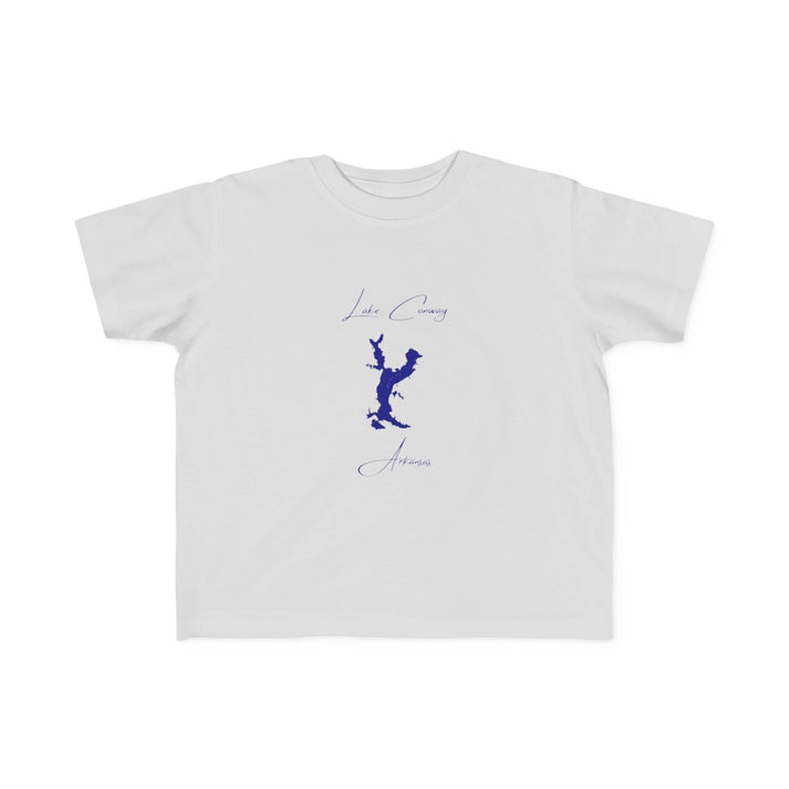 Arkansas  Lake  Conway  Toddler  T-shirt  front  position  view  from  front  silver.webp