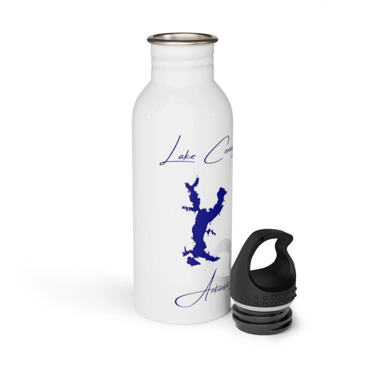 Arkansas  Lake  Conway  Water  bottle  other  position  view  from  open  white.webp