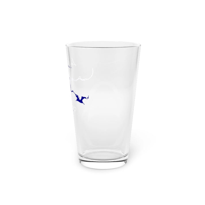 Arkansas  Lake  Dardanelle  16oz  Pint  Glass  front  position  view  from  right  16oz.webp