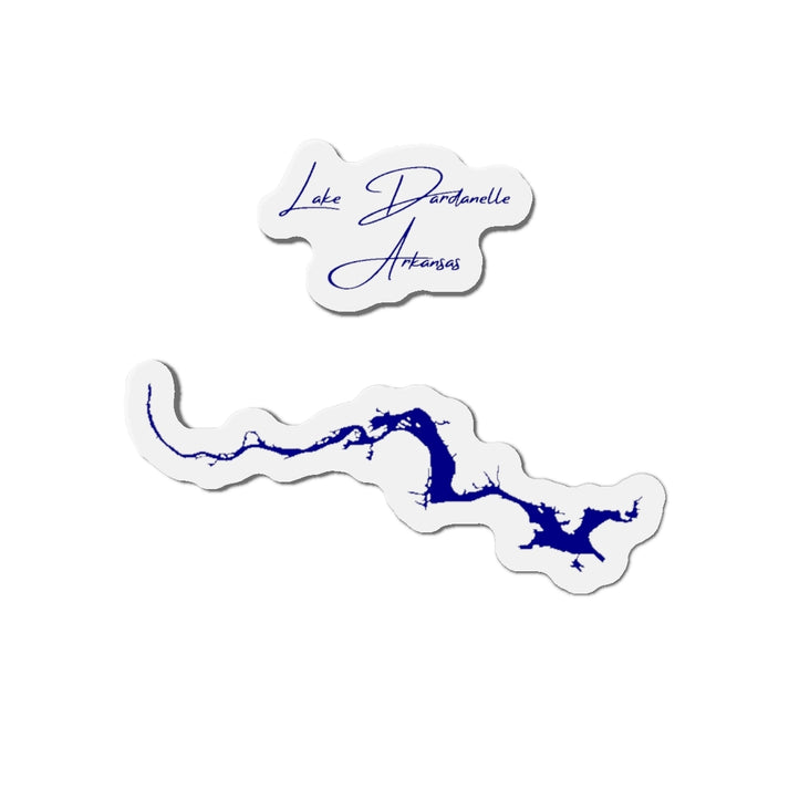 Arkansas  Lake  Dardanelle  Die  Cut  Magnet  front  position  view  from  front  4  x  4.webp