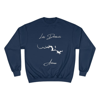 Arkansas  Lake  Dardanelle  Sweatshirt  front  position  view  from  front  navy.webp