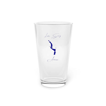 Arkansas  Lake  Erling  16oz  Pint  Glass  front  position  view  from  front  16oz.webp