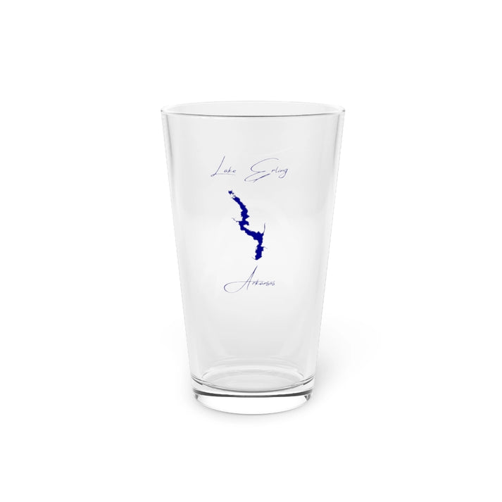 Arkansas  Lake  Erling  16oz  Pint  Glass  front  position  view  from  front  16oz.webp