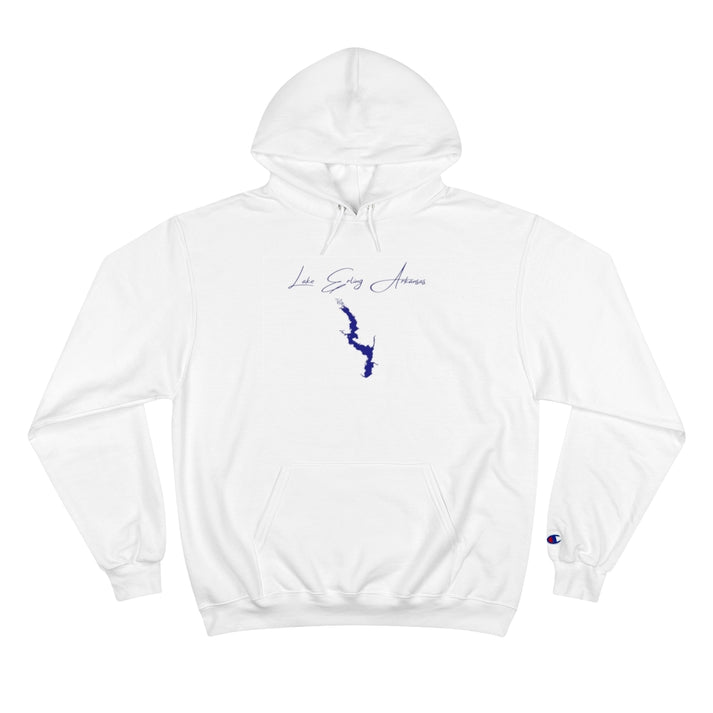 Arkansas  Lake  Erling  Hoodie  front  position  view  from  front  white.webp