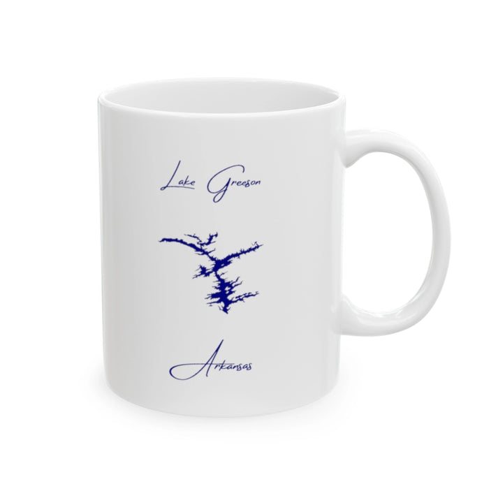 Arkansas  Lake  Greeson  Ceramic  Mug  other  position  view  from  right  11oz.webp