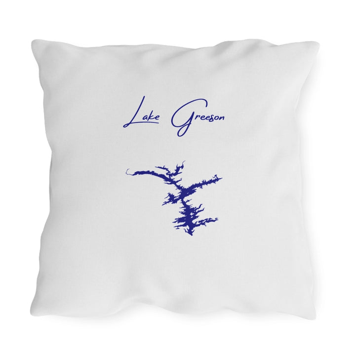 Arkansas  Lake  Greeson  Outdoor  Pillow  back  position  view  from  back  20  x  20.webp