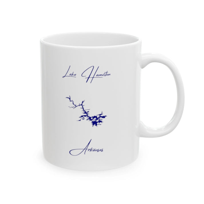 Arkansas  Lake  Hamilton  Ceramic  Mug  other  position  view  from  right  11oz.webp