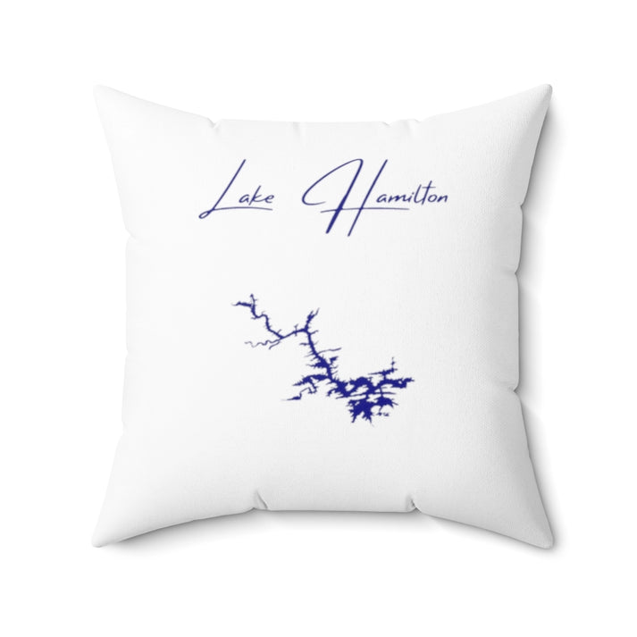 Arkansas  Lake  Hamilton  Pillow  front  position  view  from  front  20  x  20.webp