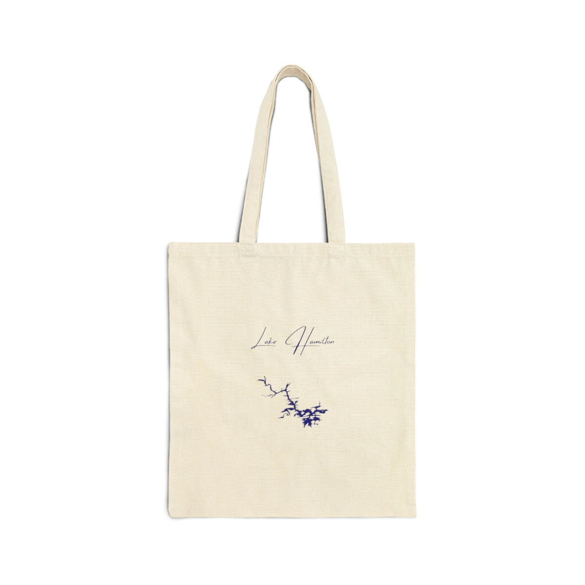 Arkansas  Lake  Hamilton  Tote  Bag  front  position  view  from  front  15  x  16.webp