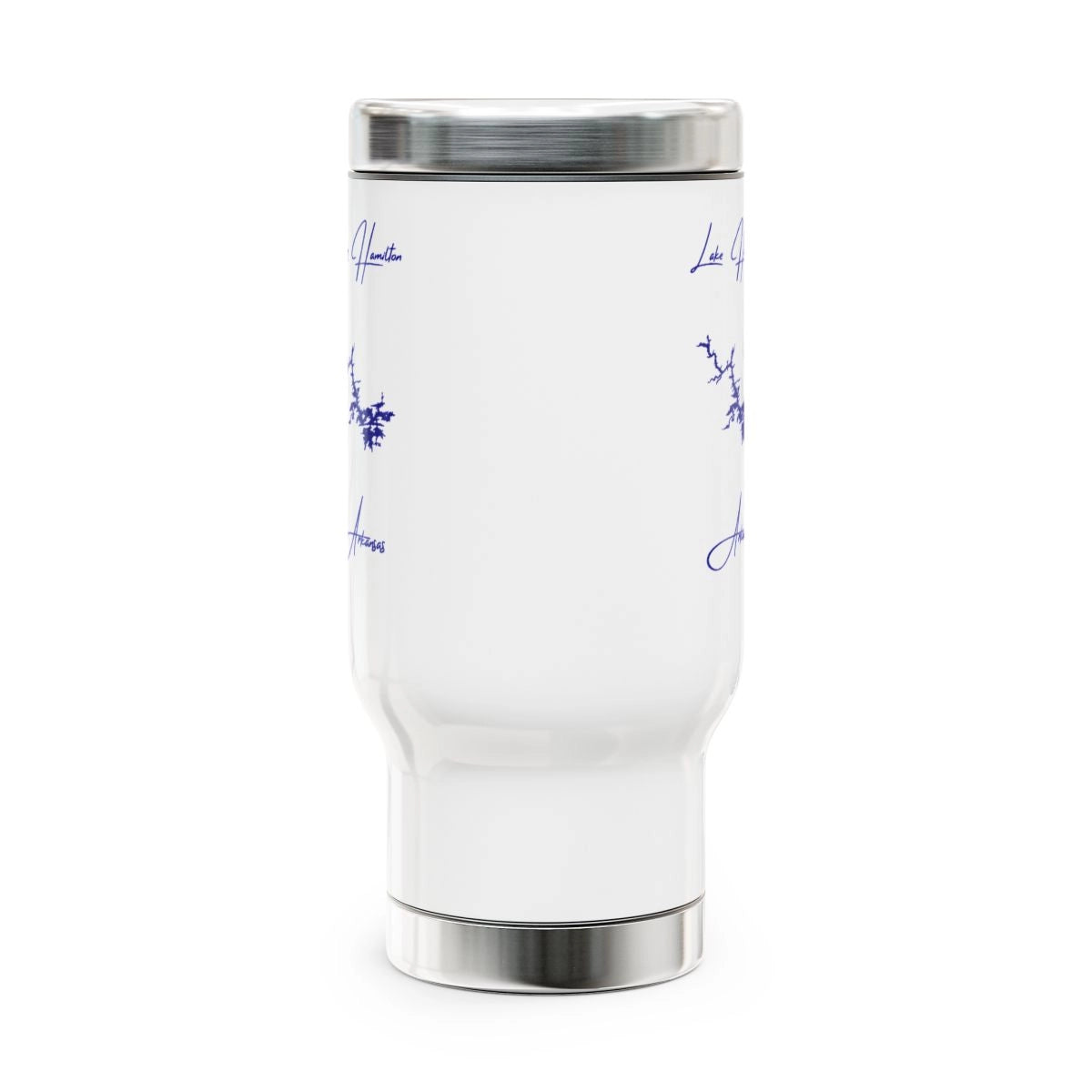Arkansas  Lake  Hamilton  Travel  Mug  other  position  view  from  front  14oz.webp