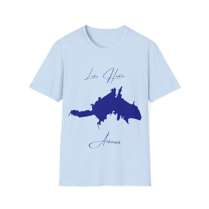 Arkansas  Lake  Hinkle  T-shirt  front  position  view  from  front  light  blue.webp