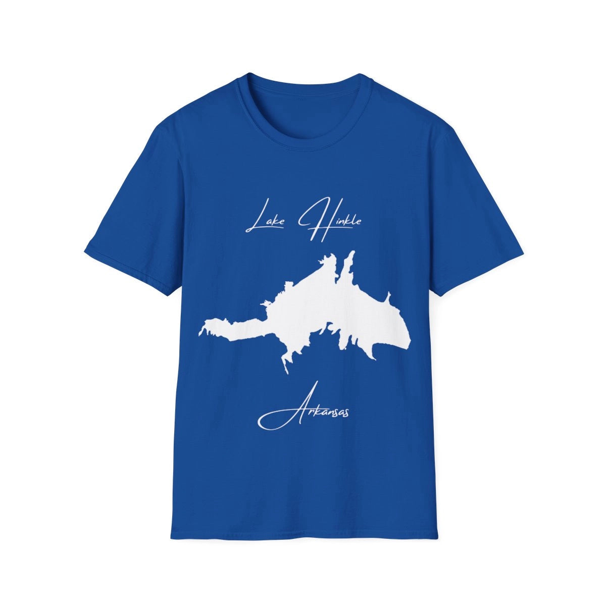 Arkansas  Lake  Hinkle  T-shirt  front  position  view  from  front  royal.webp