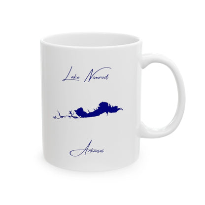 Arkansas  Lake  Nimrod  Ceramic  Mug  other  position  view  from  right  11oz.webp