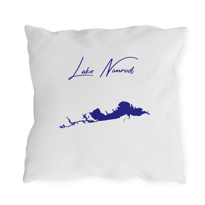Arkansas  Lake  Nimrod  Outdoor  Pillow  back  position  view  from  back  18  x  18.webp