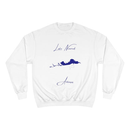 Arkansas  Lake  Nimrod  Sweatshirt  front  position  view  from  front  white.webp