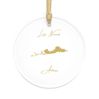 Arkansas  Lake  Nimrod  Tree  Ornament  other  position  view  from  front  round.webp