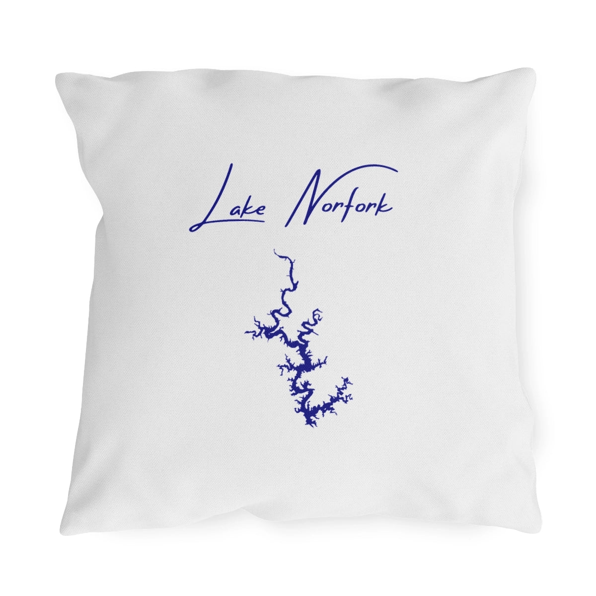 Arkansas  Lake  Norfork  Outdoor  Pillow  front  position  view  from  front  18  x  18.webp
