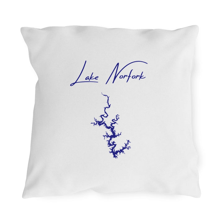 Arkansas  Lake  Norfork  Outdoor  Pillow  front  position  view  from  front  18  x  18.webp