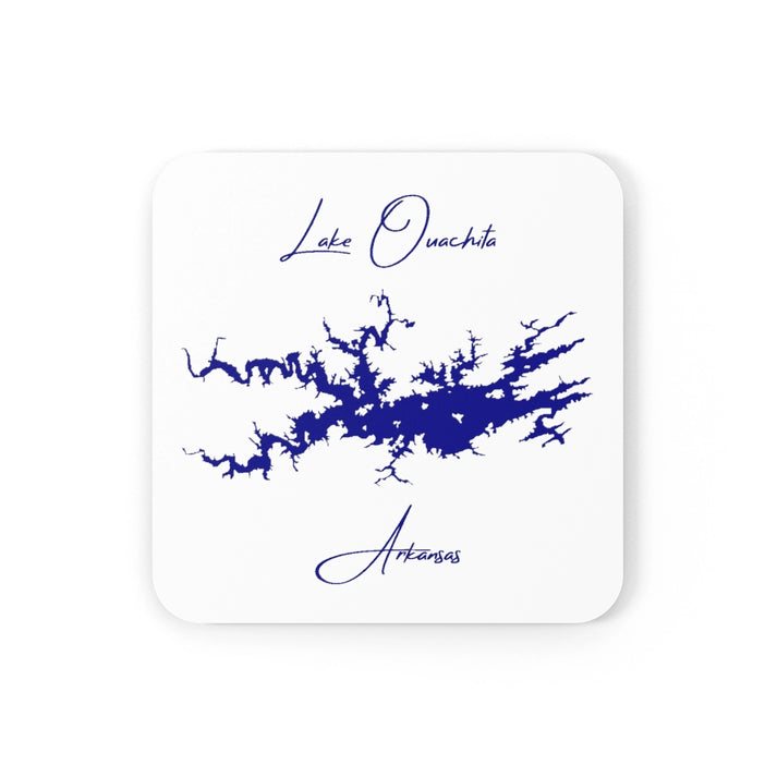 Arkansas  Lake  Ouachita  Coaster  Set  front  position  view  from  front  3.75  x  3.75.webp
