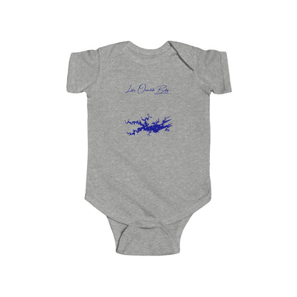 Arkansas  Lake  Ouachita  Onesie  front  position  view  from  front  heather.webp