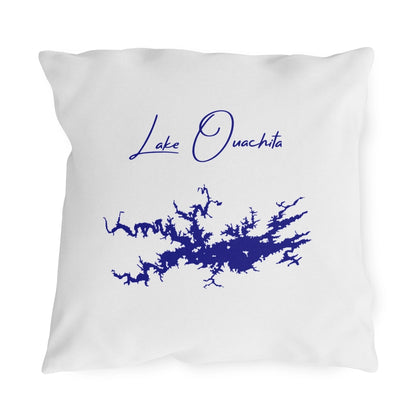 Arkansas  Lake  Ouachita  Outdoor  Pillow  front  position  view  from  front  18  x  18.webp