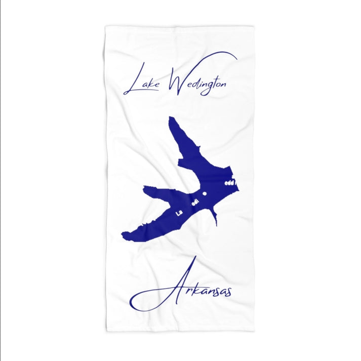 Arkansas  Lake  Wedington  Beach  Towel  front  position  view  from  front  36  x  72.webp