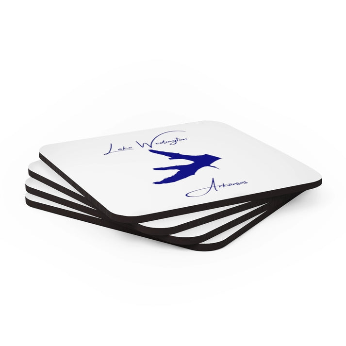 Arkansas  Lake  Wedington  Coaster  Set  front  position  view  from  stacked  3.75  x  3.75.webp