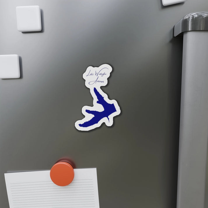 Arkansas  Lake  Wedington  Die  Cut  Magnet  front  position  view  from  context-1  4  x  4.webp