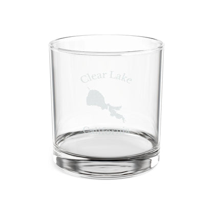 California  Clear  Lake  Engraved  Whiskey  Glass  other  position  view  from  front  10.5oz.webp