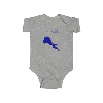 California  Clear  Lake  Onesie  front  position  view  from  front  heather.webp