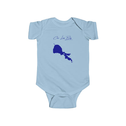 California  Clear  Lake  Onesie  front  position  view  from  front  light  blue.webp