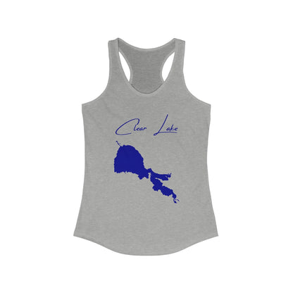 California  Clear  Lake  Racerback-Tank  front  position  view  from  front  heather  grey.webp