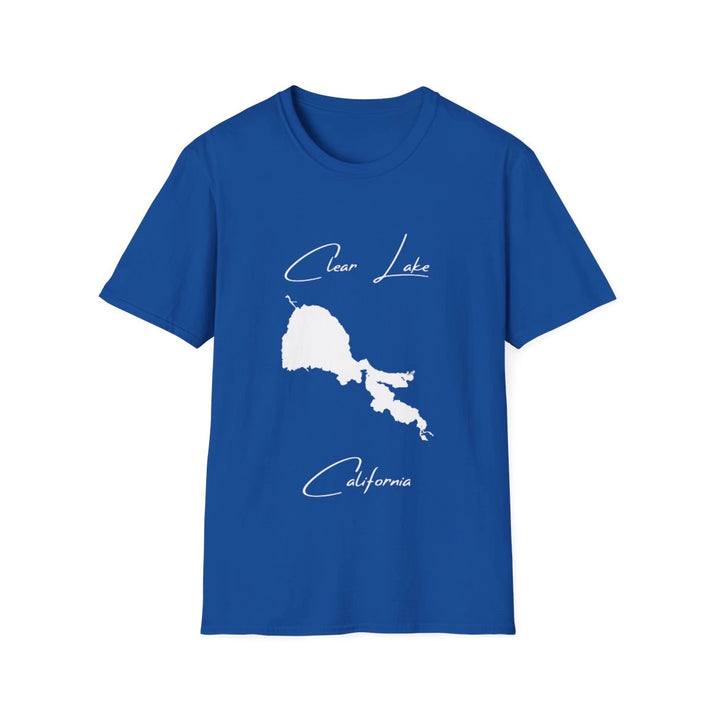 California  Clear  Lake  T-shirt  front  position  view  from  front  royal.webp