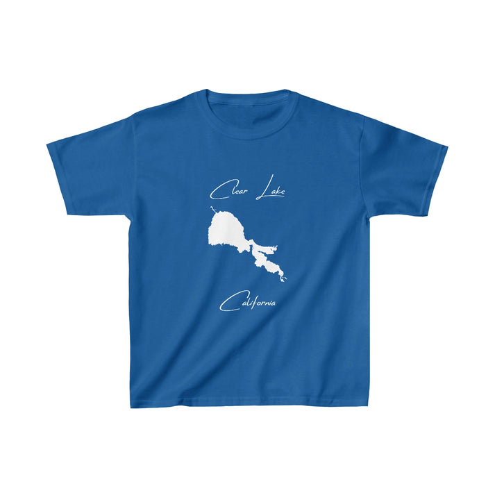 California  Clear  Lake  Youth  T-shirt  front  position  view  from  front  royal.webp