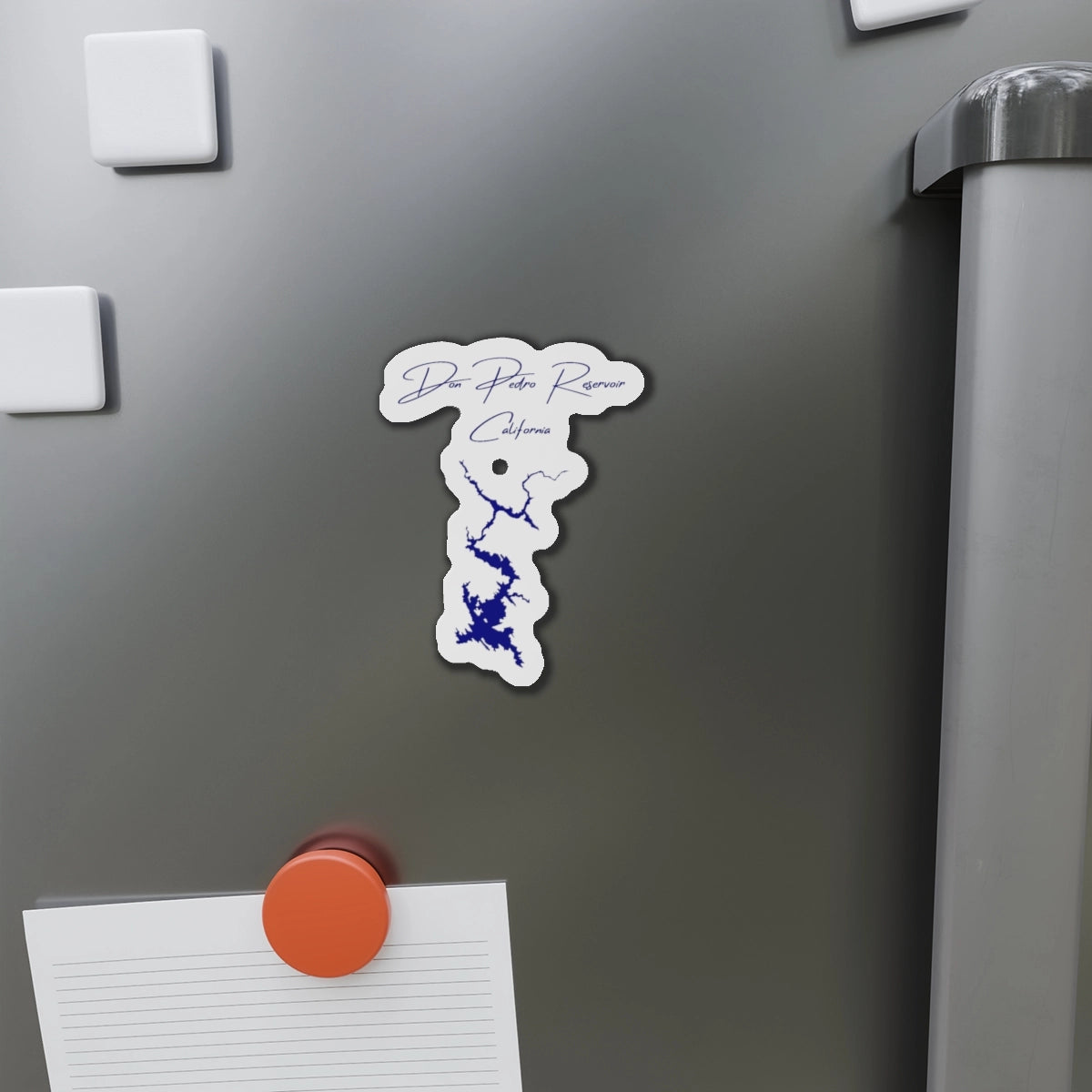 California  Don  Pedro  Reservoir  Die  Cut  Magnet  front  position  view  from  context-1  4  x  4.webp