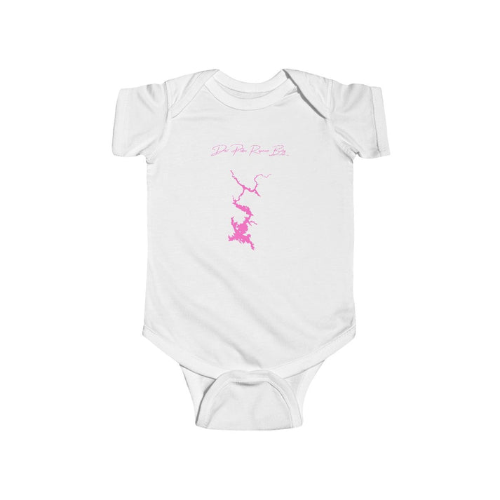 California  Don  Pedro  Reservoir  Onesie  front  position  view  from  front  white.webp