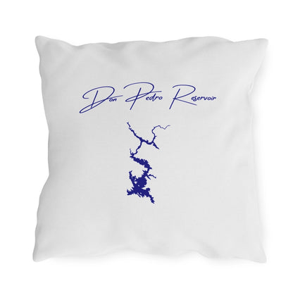 California  Don  Pedro  Reservoir  Outdoor  Pillow  back  position  view  from  back  18  x  18.webp