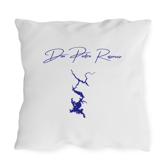California  Don  Pedro  Reservoir  Outdoor  Pillow  back  position  view  from  back  20  x  20.webp